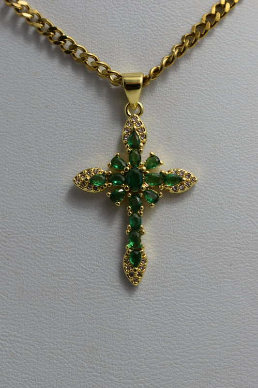 Collier croix - SALOME