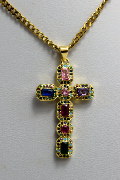 Collier croix - VICKY