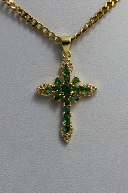 Collier croix - SALOME