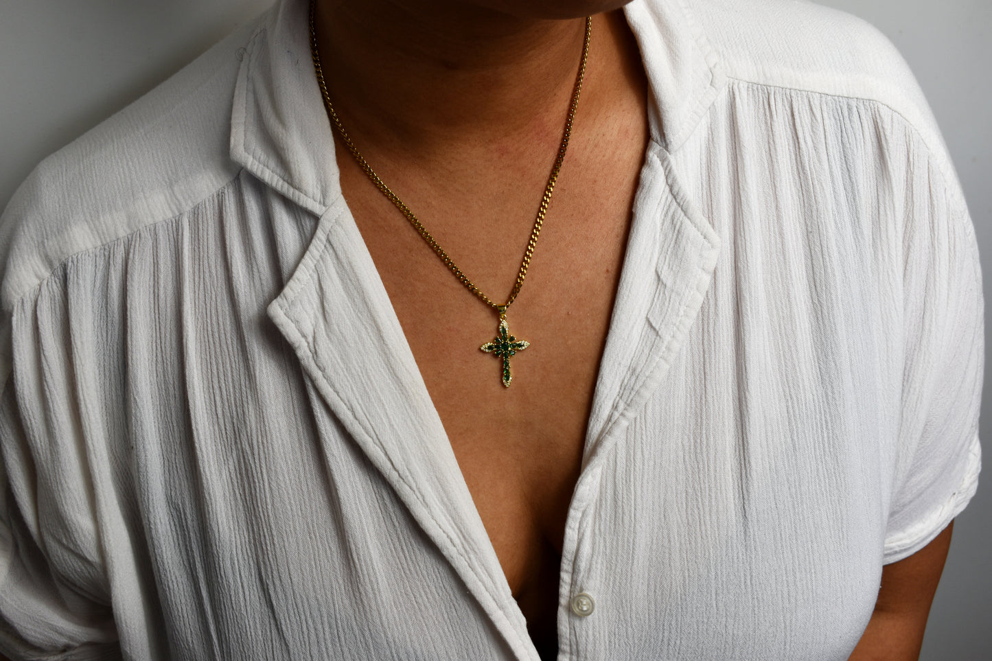 Collier croix - SALOME