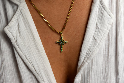 Collier croix - SALOME