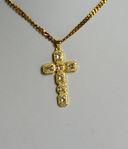 Collier croix - MARIA