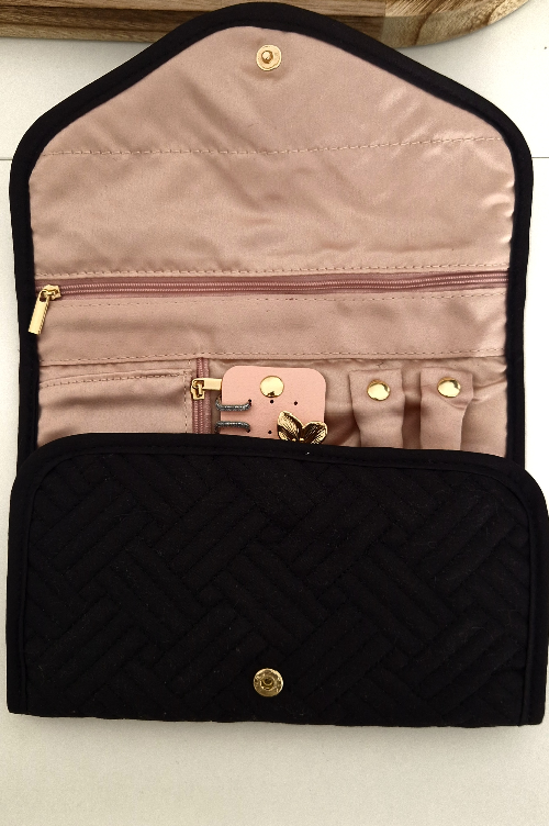 Pochette rangement bijoux et montres