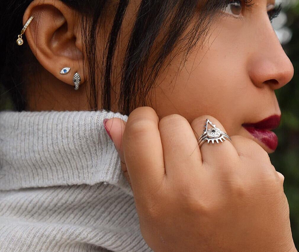 Boucles d'oreilles SERPIA - Argent 925